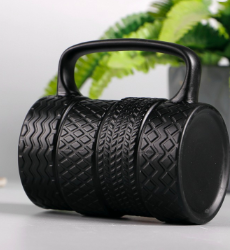 Beverages, Kitchen, Events | Car Tyre Ceramic Coffee Mug - 2 